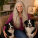 Meet the Author! This is Wynter Rowan, the author behind Kind Hands Books. She is pictured with her two Border Collies, Freya and Angus.