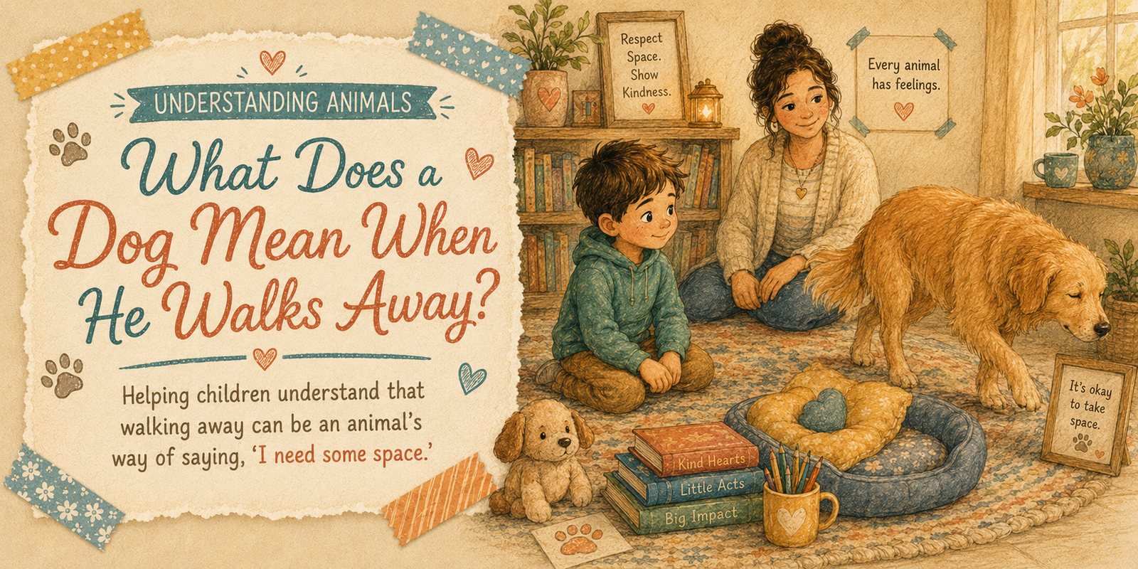 What Does a Dog Mean When He Walks Away?